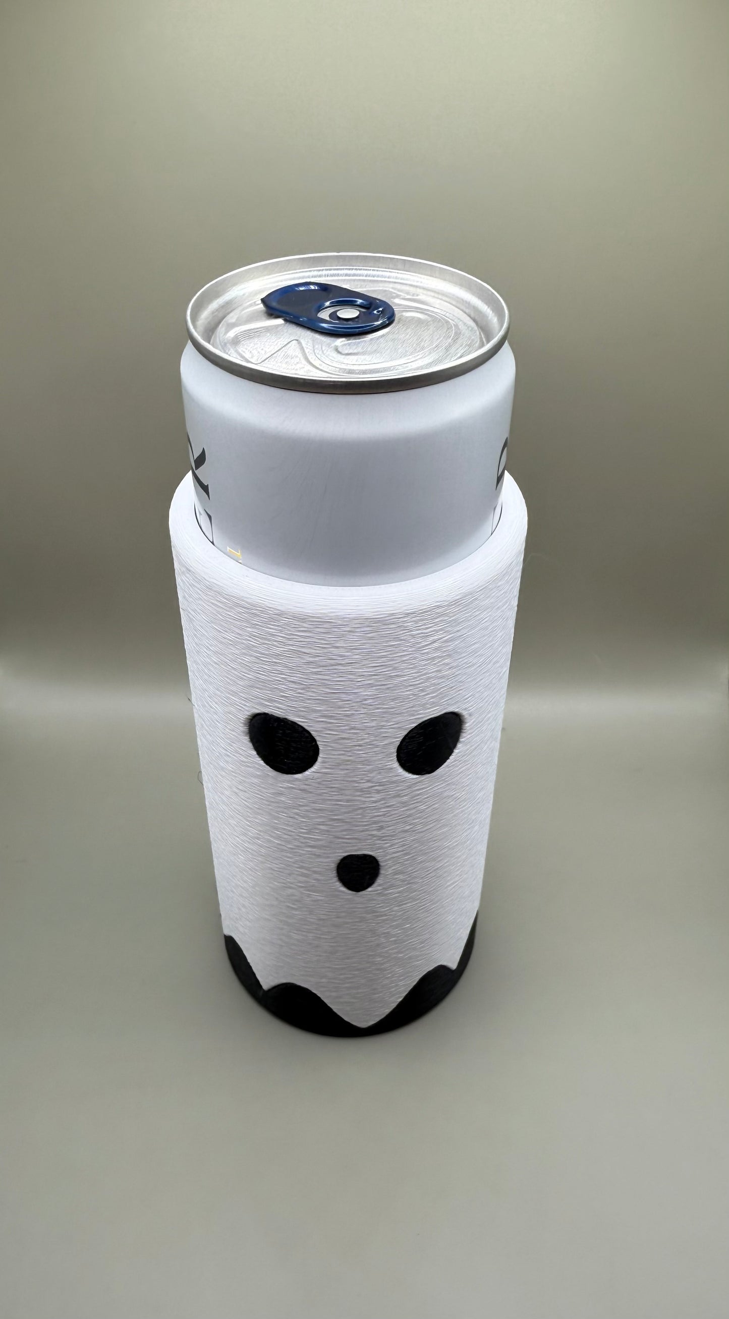 Ghost Can Cooler – 12oz (Tall Can) Halloween Drink Sleeve