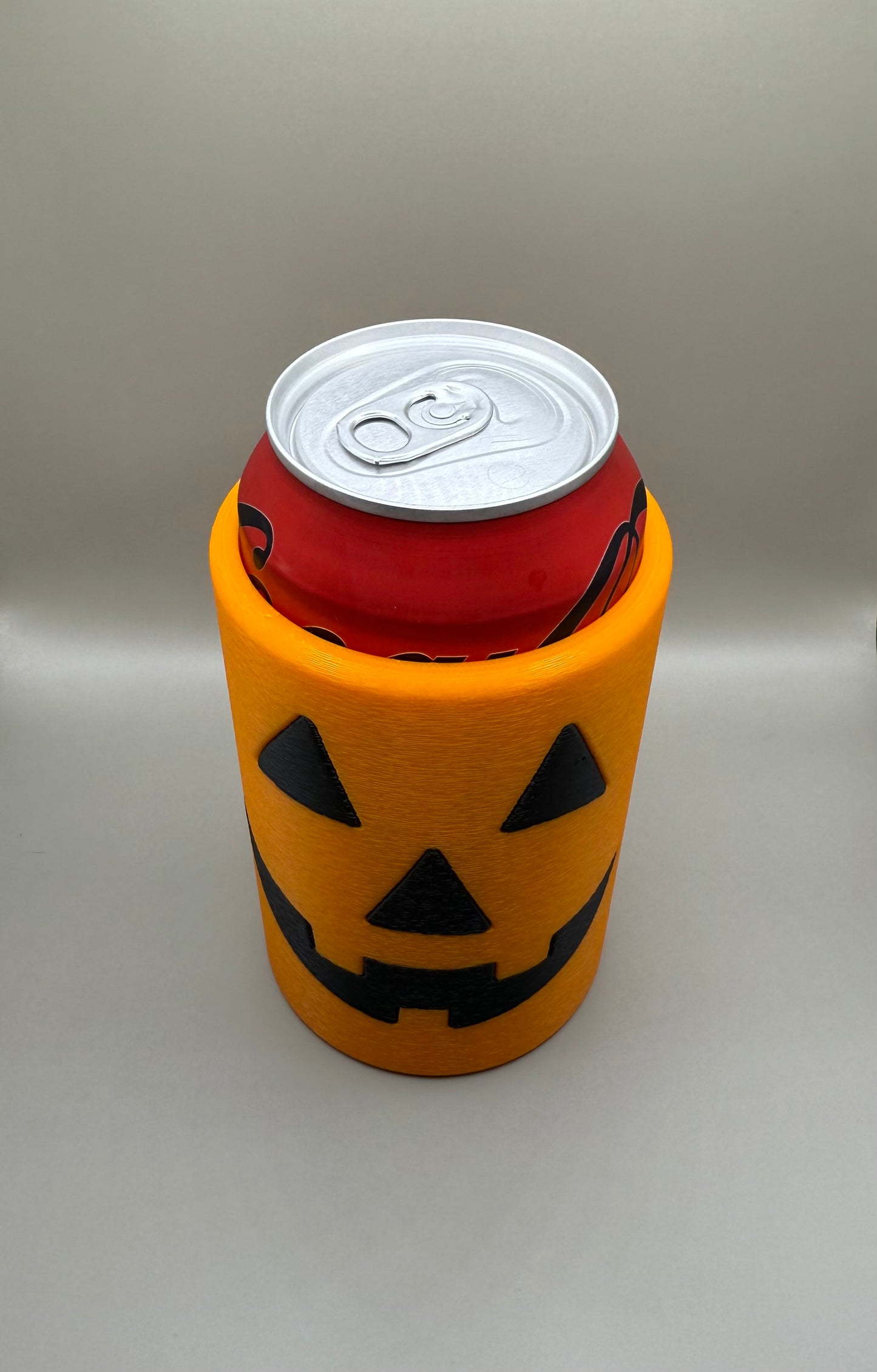 Pumpkin Can Cooler – 12oz Halloween Drink Sleeve