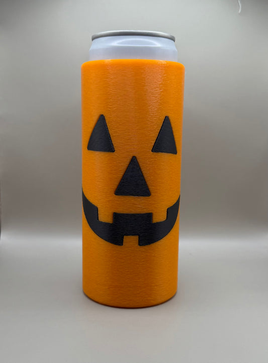 Pumpkin Can Cooler – 12oz (Tall Can) Halloween Drink Sleeve