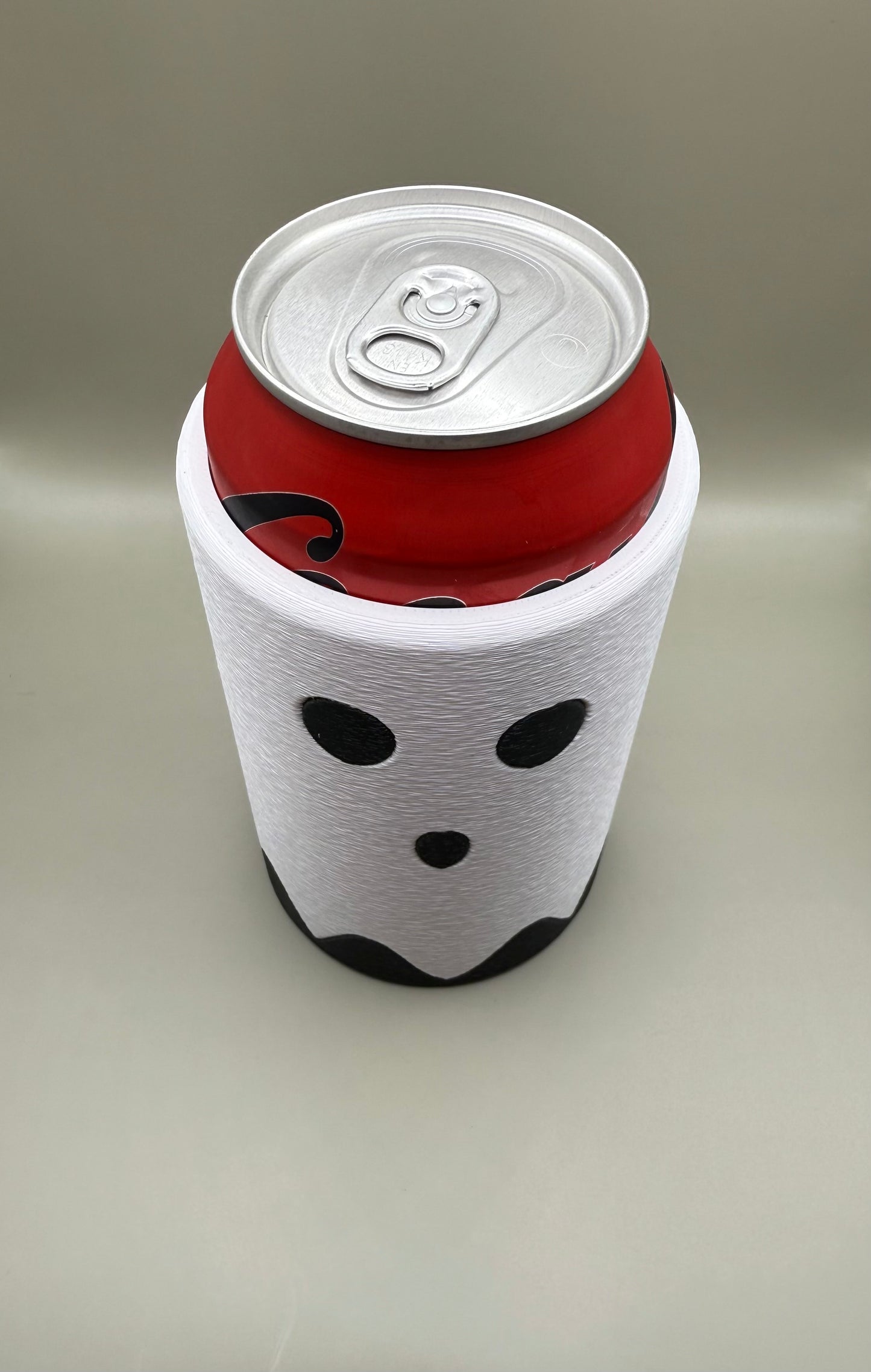 Ghost Can Cooler – 12oz Halloween Drink Sleeve