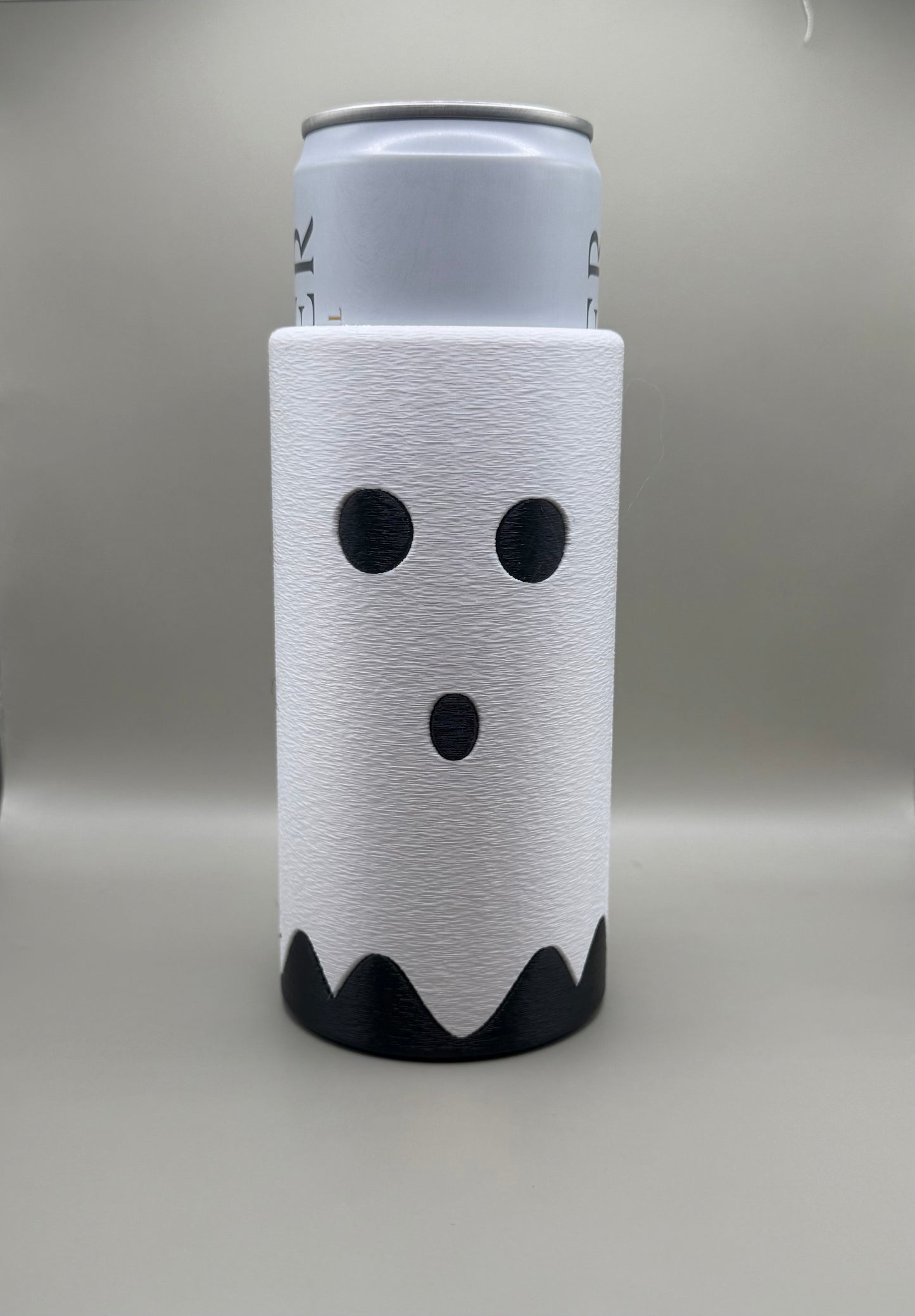 Ghost Can Cooler – 12oz (Tall Can) Halloween Drink Sleeve