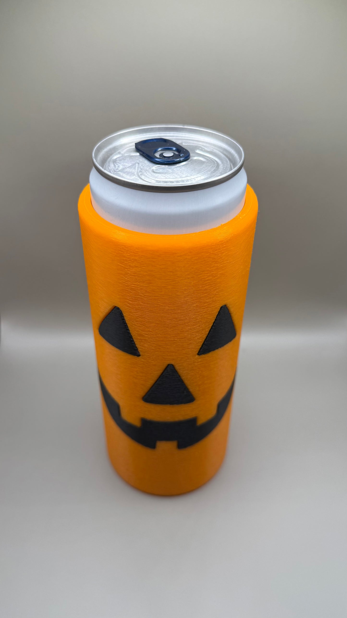 Pumpkin Can Cooler – 12oz (Tall Can) Halloween Drink Sleeve