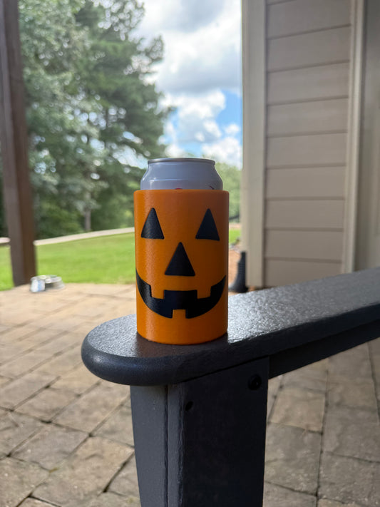 Pumpkin Can Cooler – 12oz Halloween Drink Sleeve